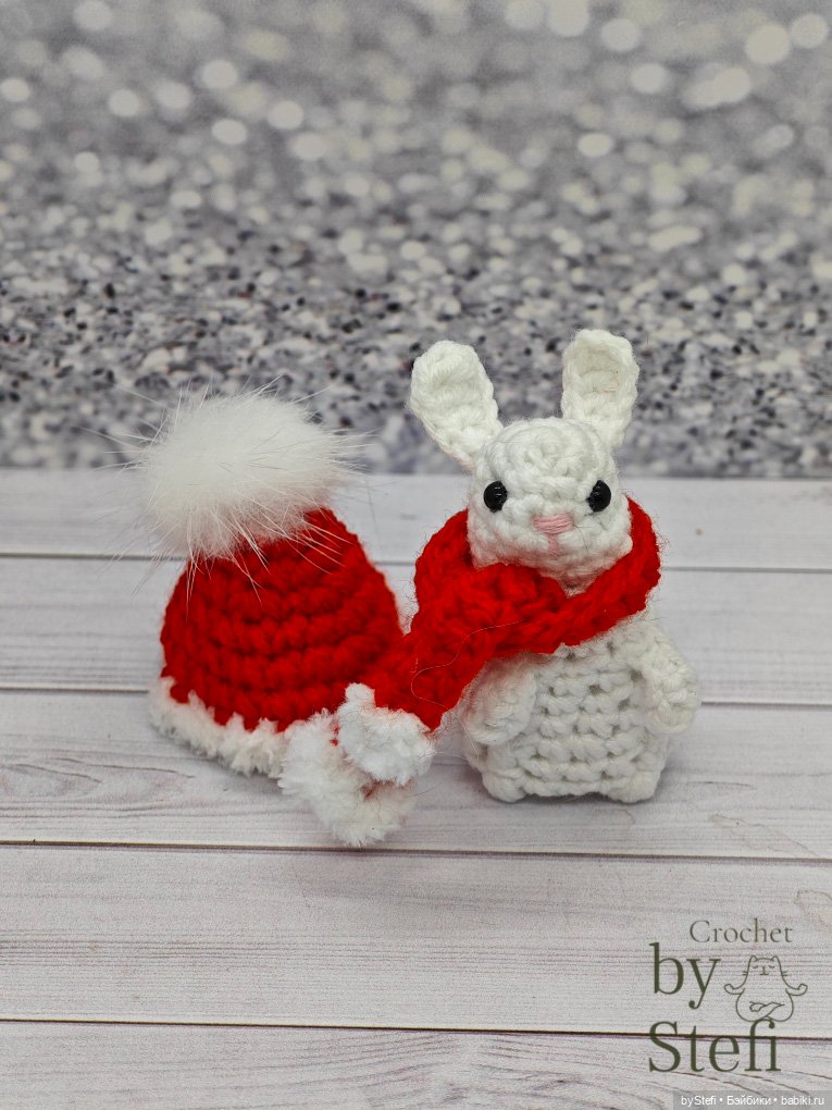 Зайчишка Степашка — Вязаные игрушки и амигуруми: крючком (фото 7)
