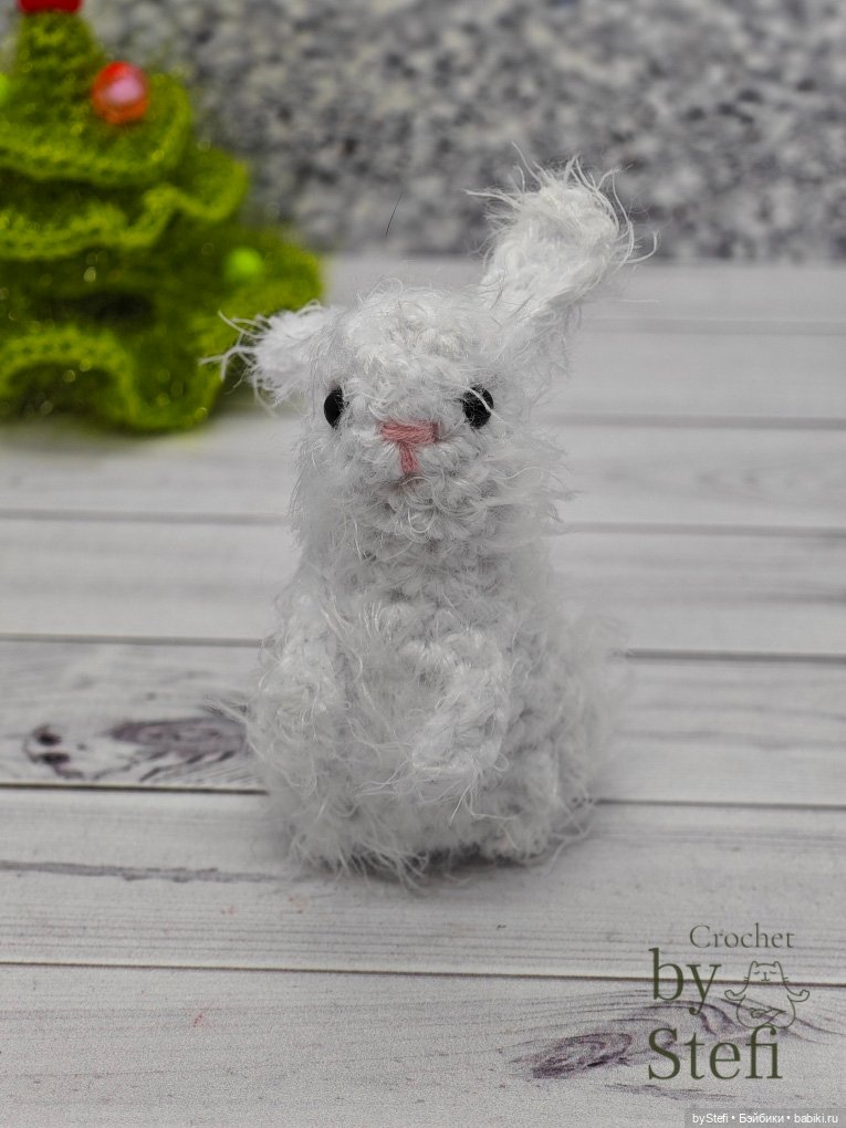 Зайчишка Степашка — Вязаные игрушки и амигуруми: крючком