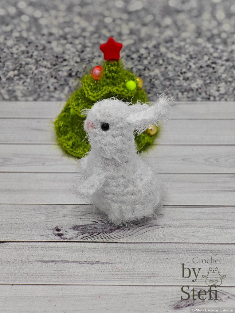 Зайчишка Степашка — Вязаные игрушки и амигуруми: крючком