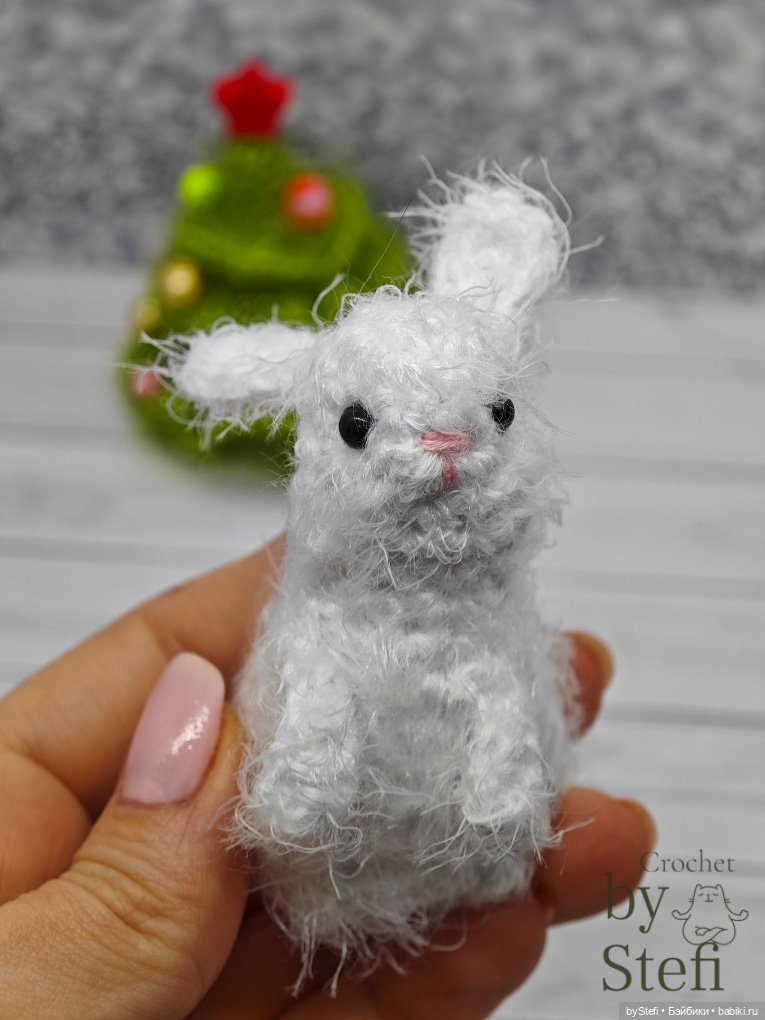 Зайчишка Степашка — Вязаные игрушки и амигуруми: крючком