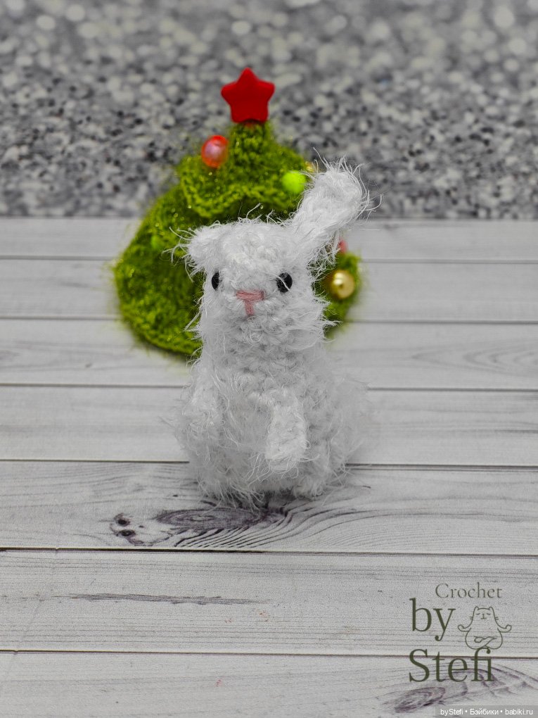 Зайчишка Степашка — Вязаные игрушки и амигуруми: крючком