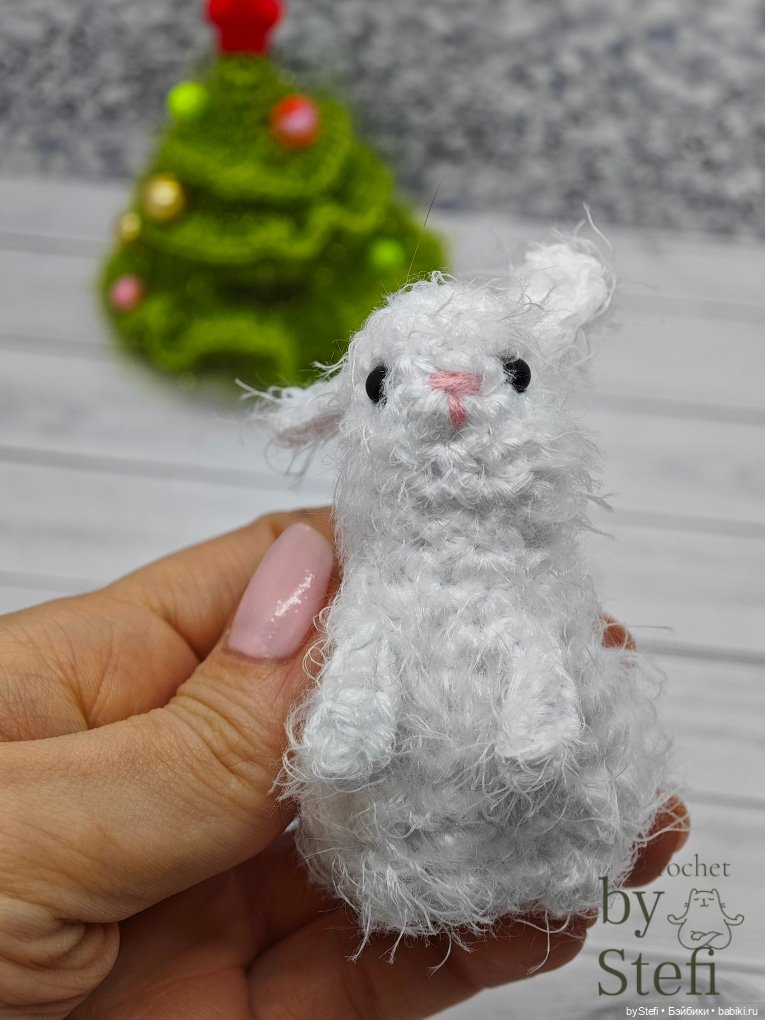 Зайчишка Степашка — Вязаные игрушки и амигуруми: крючком