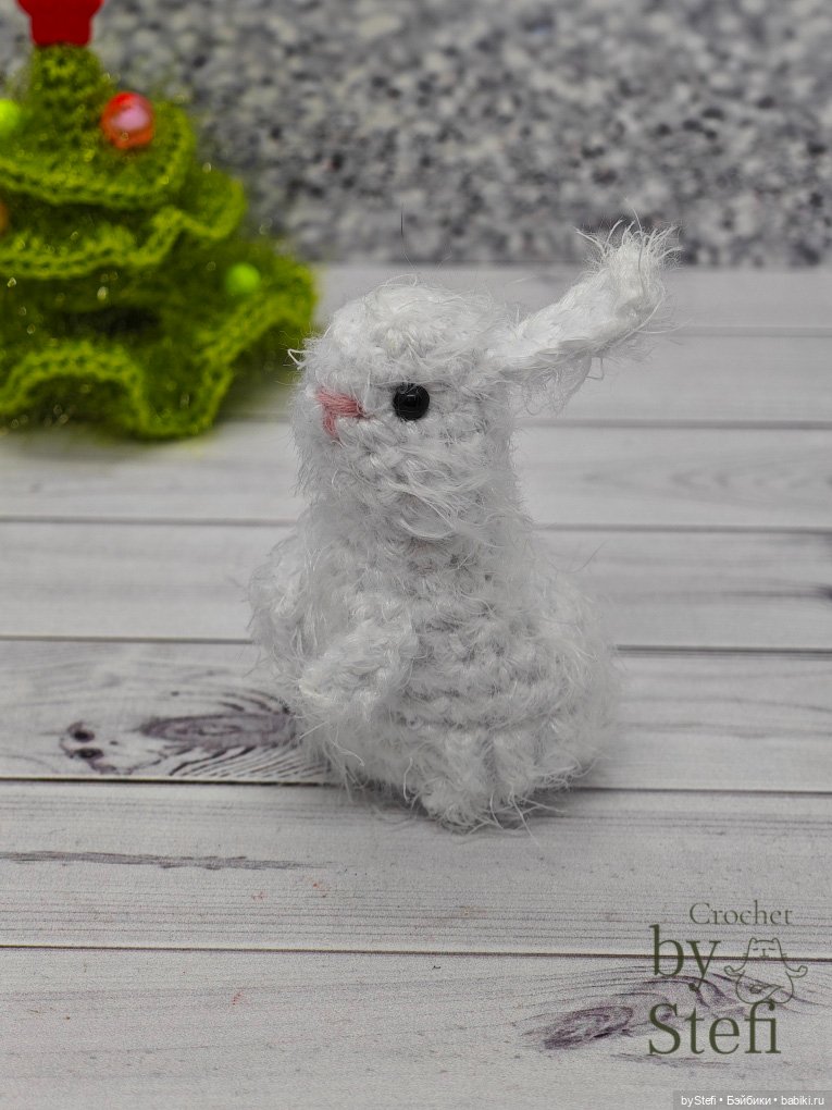 Зайчишка Степашка — Вязаные игрушки и амигуруми: крючком