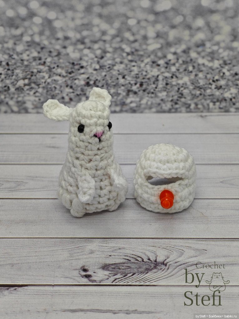 Зайчишка Степашка — Вязаные игрушки и амигуруми: крючком