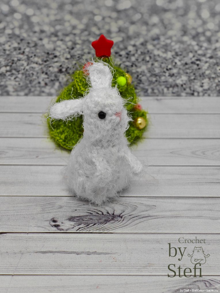 Зайчишка Степашка — Вязаные игрушки и амигуруми: крючком