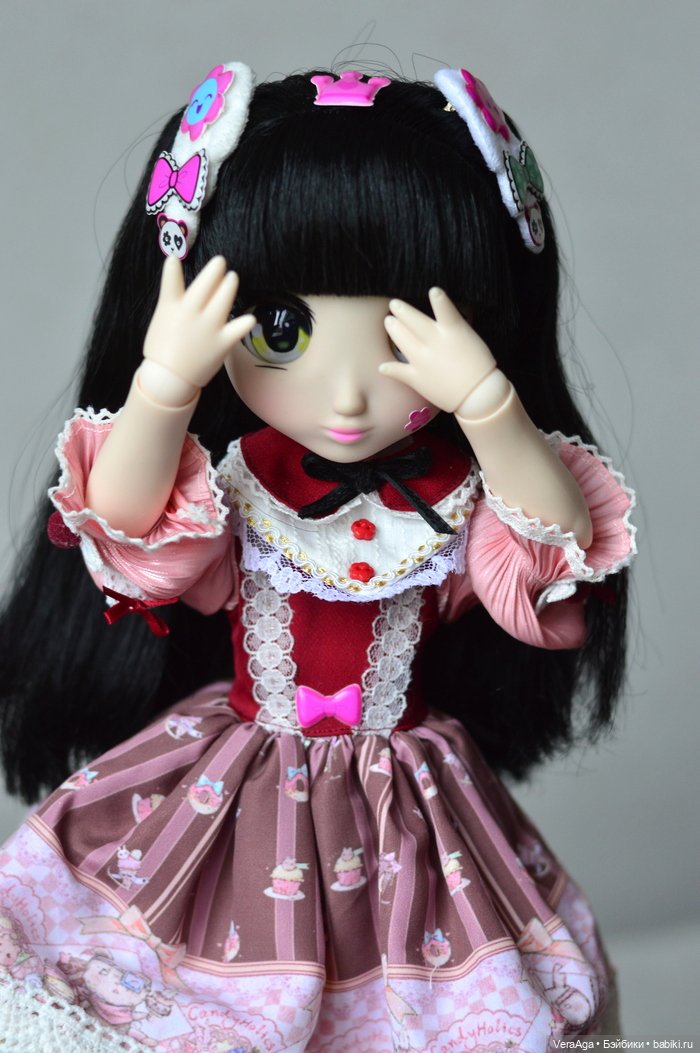 Первая кукла-гибрид и сразу 45 см) (фото 6)