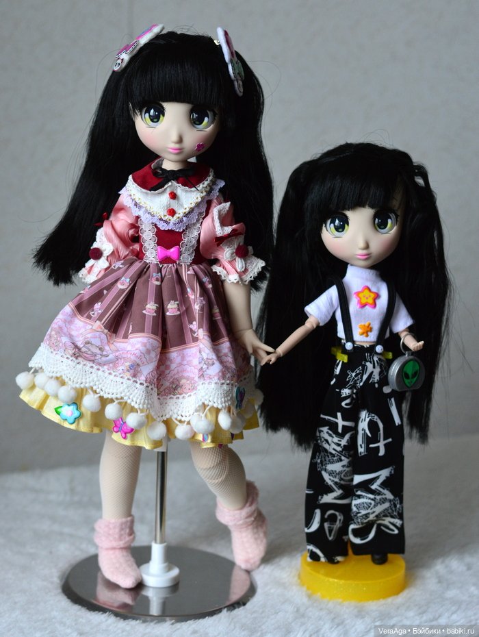Первая кукла-гибрид и сразу 45 см) (фото 9)