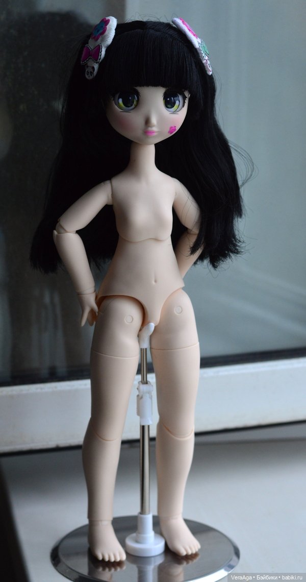 Первая кукла-гибрид и сразу 45 см)