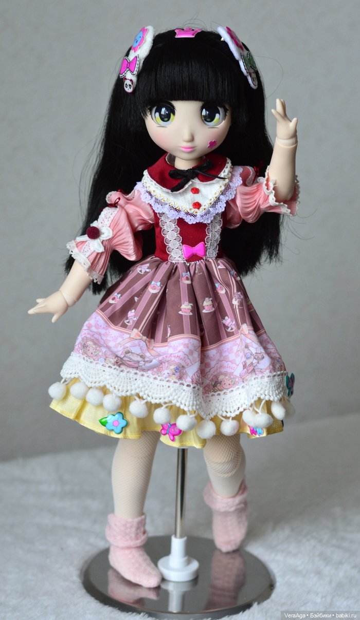 Первая кукла-гибрид и сразу 45 см) (фото 8)