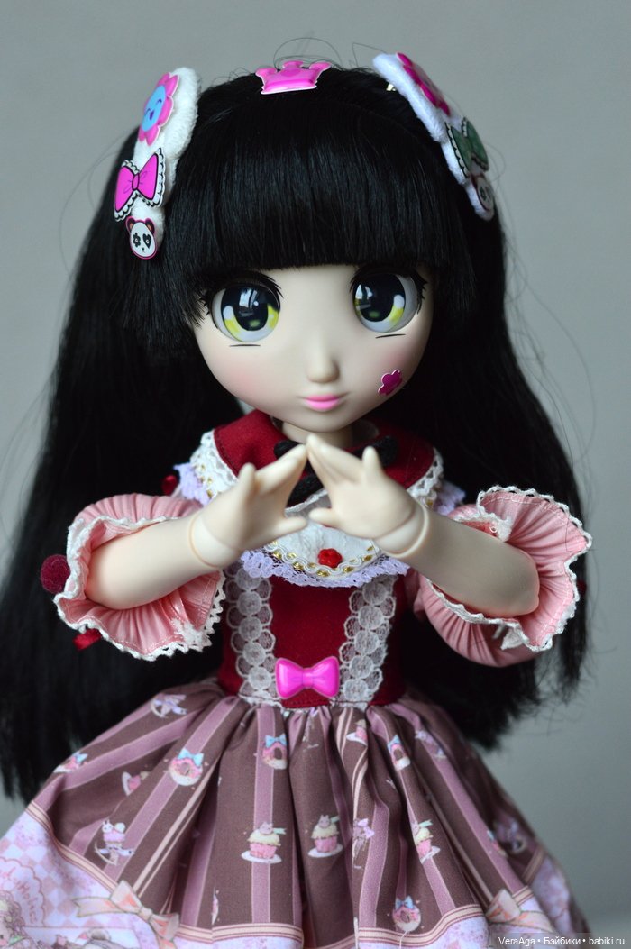 Первая кукла-гибрид и сразу 45 см)