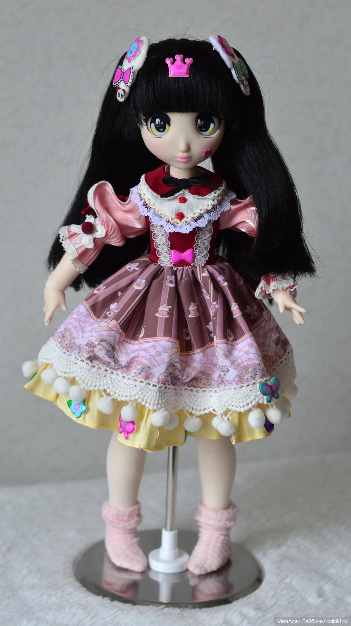 Первая кукла-гибрид и сразу 45 см)