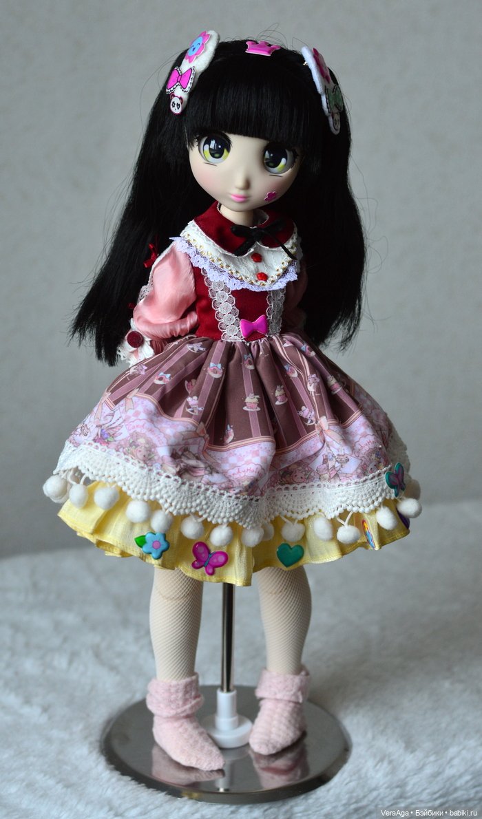 Первая кукла-гибрид и сразу 45 см) (фото 4)