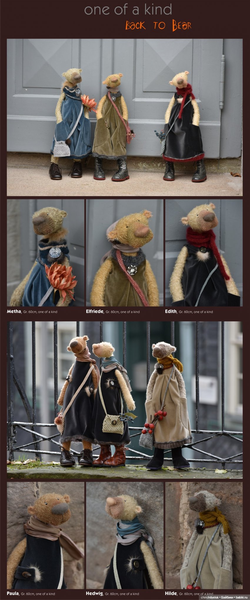 Мои новенькие Мишки и Ложечки Bears & Spoons от Zwergnase