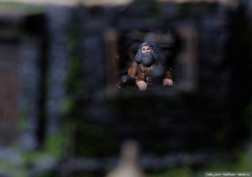 Постройка домика для Хагрида с применением 3D волшебства