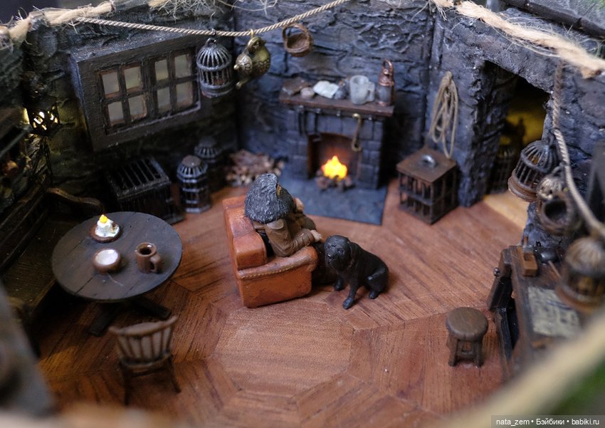 Постройка домика для Хагрида с применением 3D волшебства