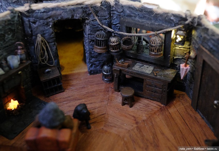 Постройка домика для Хагрида с применением 3D волшебства