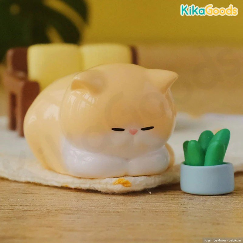 Коллекция кошек-сюрпризов Large Cute Bean Cat (фото 5)