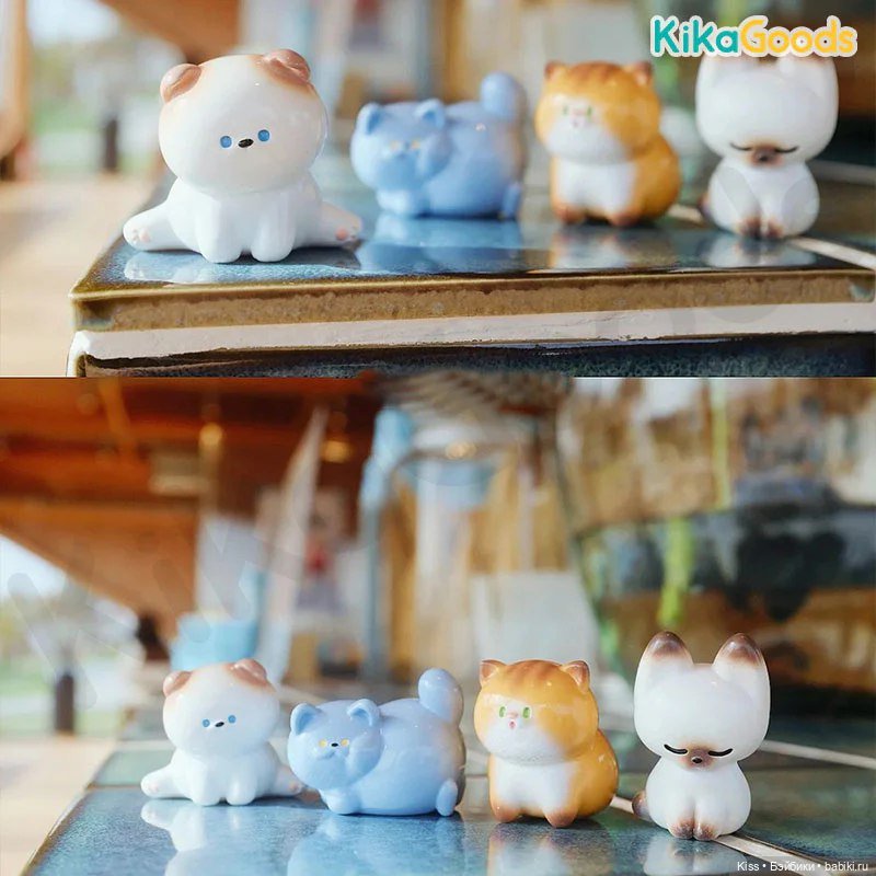 Коллекция кошек-сюрпризов Large Cute Bean Cat (фото 4)