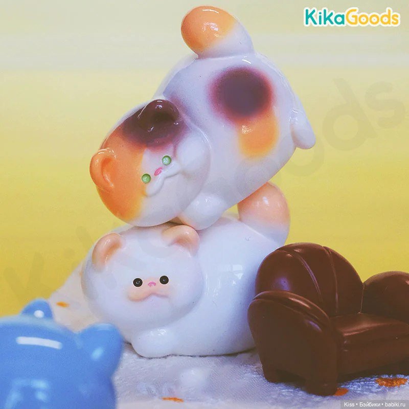 Коллекция кошек-сюрпризов Large Cute Bean Cat (фото 3)