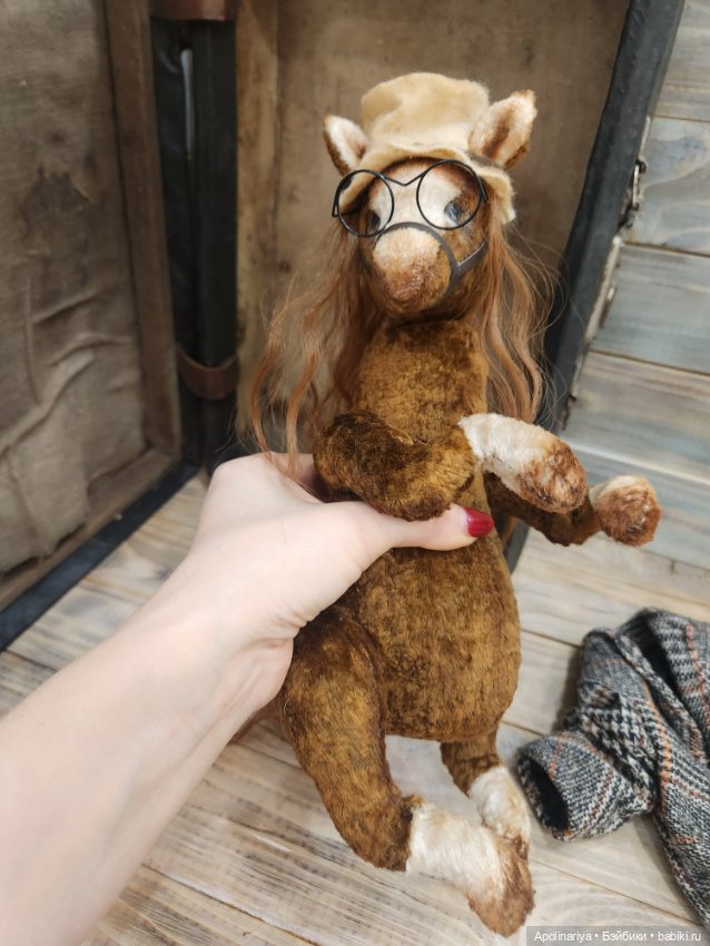 Horse лошадь-тедди — Авторские мишки Тедди и друзья: фото