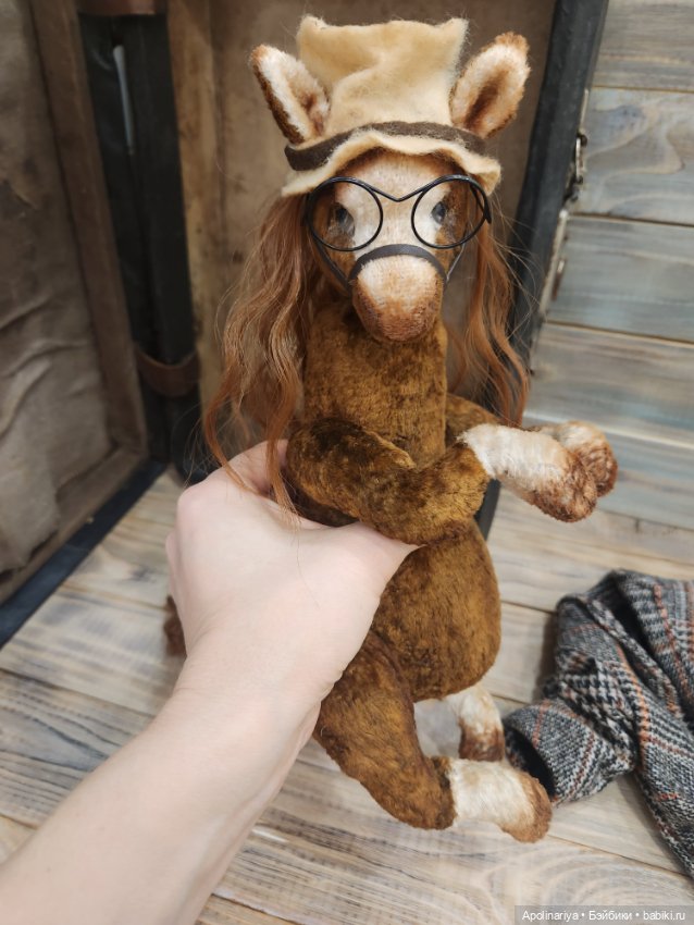 Horse лошадь-тедди — Авторские мишки Тедди и друзья: фото