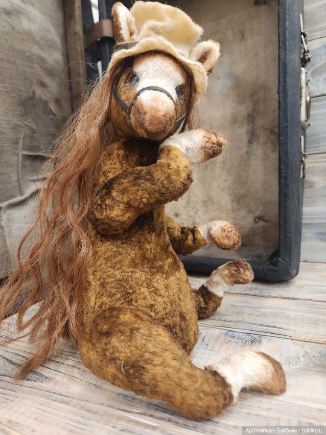 Horse лошадь-тедди — Авторские мишки Тедди и друзья: фото