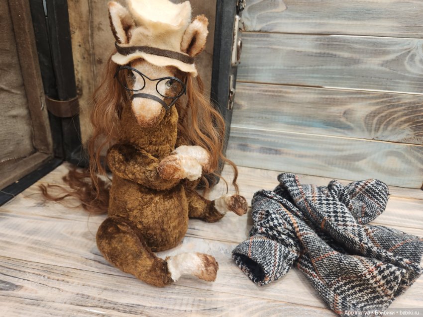 Horse лошадь-тедди — Авторские мишки Тедди и друзья: фото