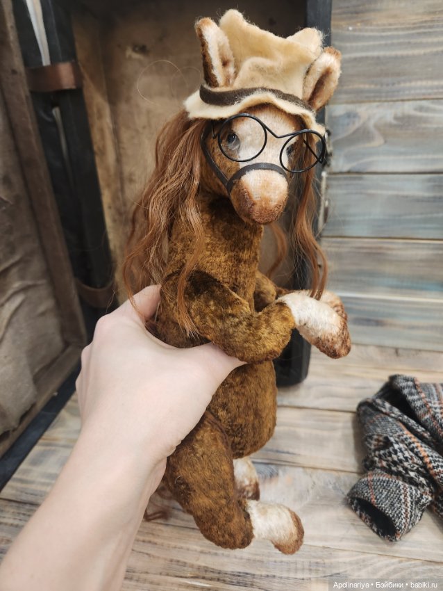 Horse лошадь-тедди — Авторские мишки Тедди и друзья: фото