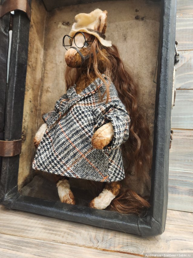 Horse лошадь-тедди — Авторские мишки Тедди и друзья: фото (фото 4)