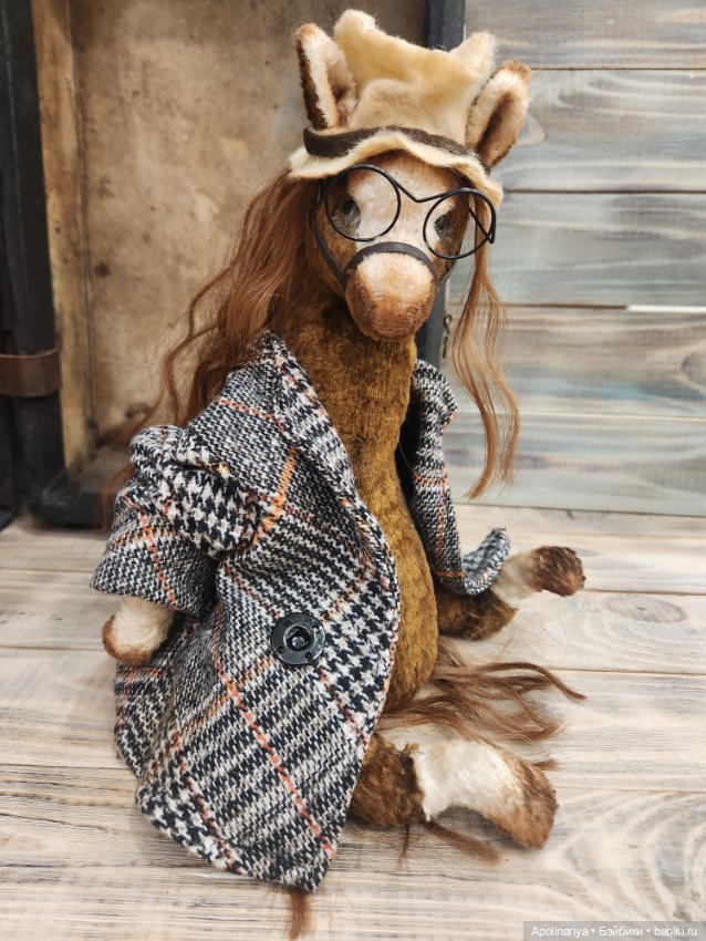 Horse лошадь-тедди — Авторские мишки Тедди и друзья: фото