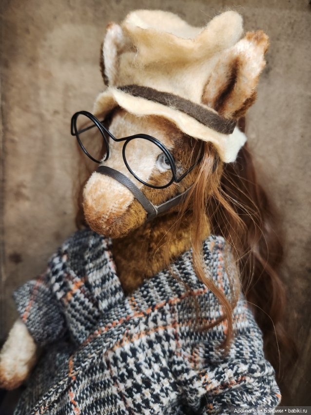 Horse лошадь-тедди — Авторские мишки Тедди и друзья: фото (фото 3)