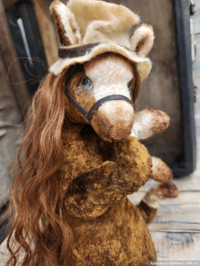 Horse лошадь-тедди — Авторские мишки Тедди и друзья: фото