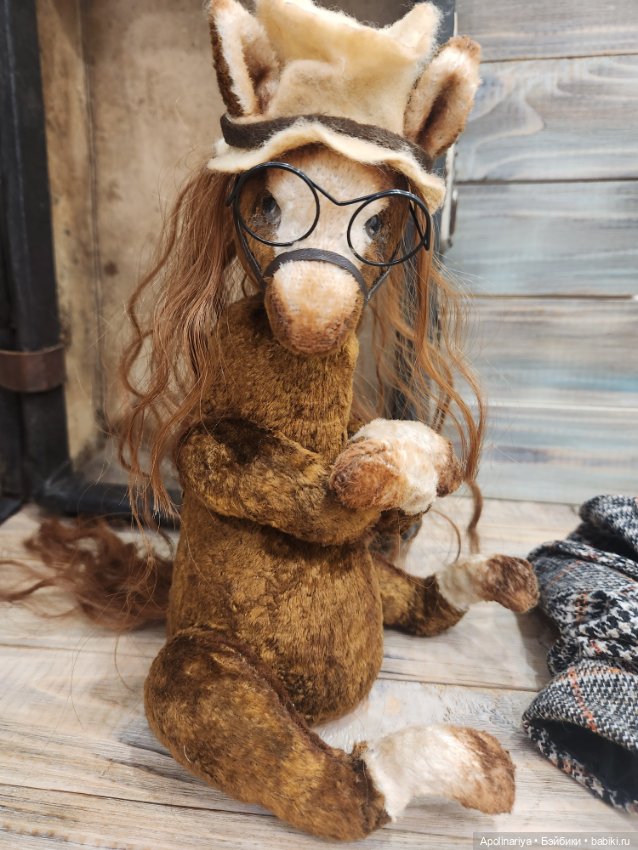 Horse лошадь-тедди — Авторские мишки Тедди и друзья: фото