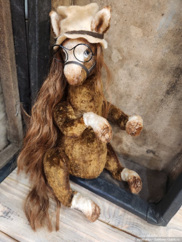 Horse лошадь-тедди — Авторские мишки Тедди и друзья: фото