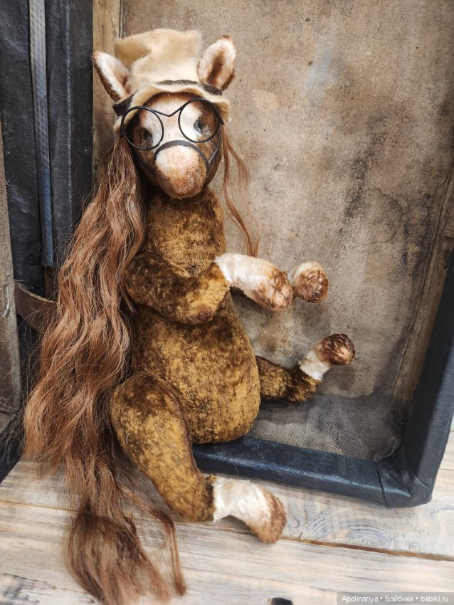 Horse лошадь-тедди — Авторские мишки Тедди и друзья: фото