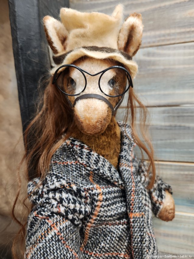 Horse лошадь-тедди — Авторские мишки Тедди и друзья: фото (фото 7)