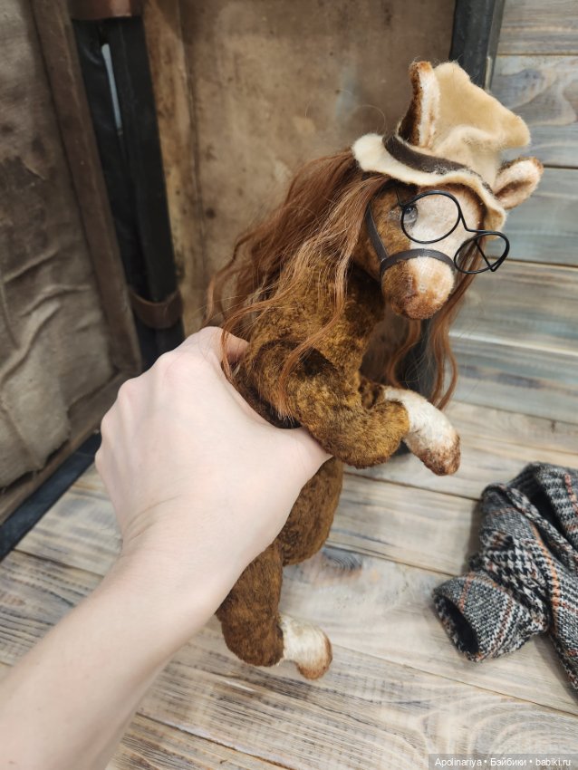 Horse лошадь-тедди — Авторские мишки Тедди и друзья: фото