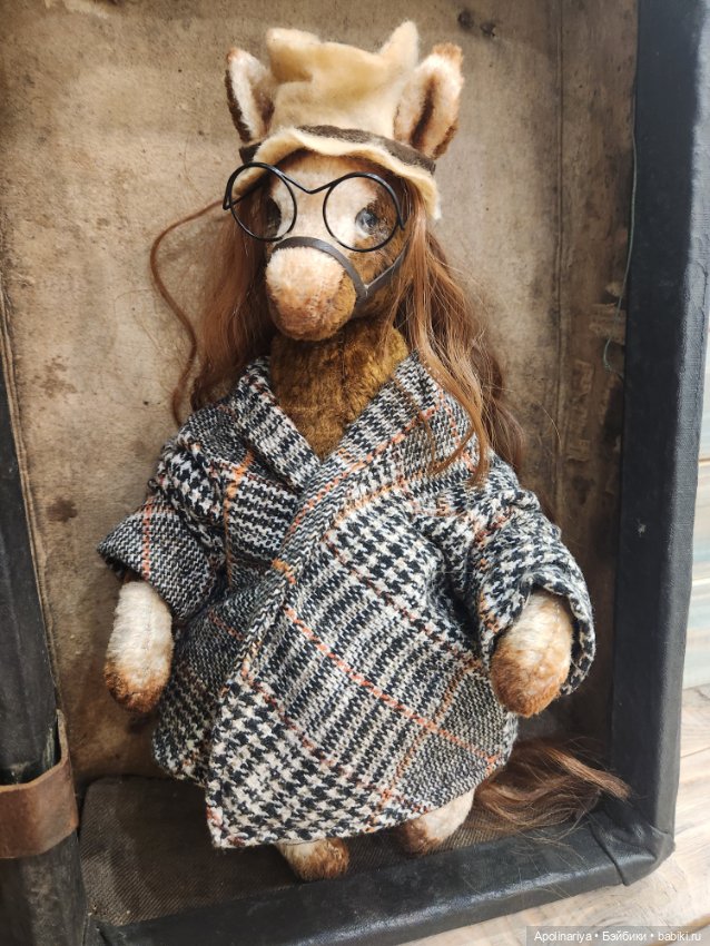 Horse лошадь-тедди — Авторские мишки Тедди и друзья: фото (фото 2)