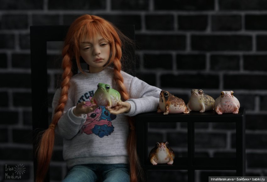Птичка Лора и ее питомцы — Куклы Ptichka Art Doll (Ирина Кузина): BJD (фото 5)