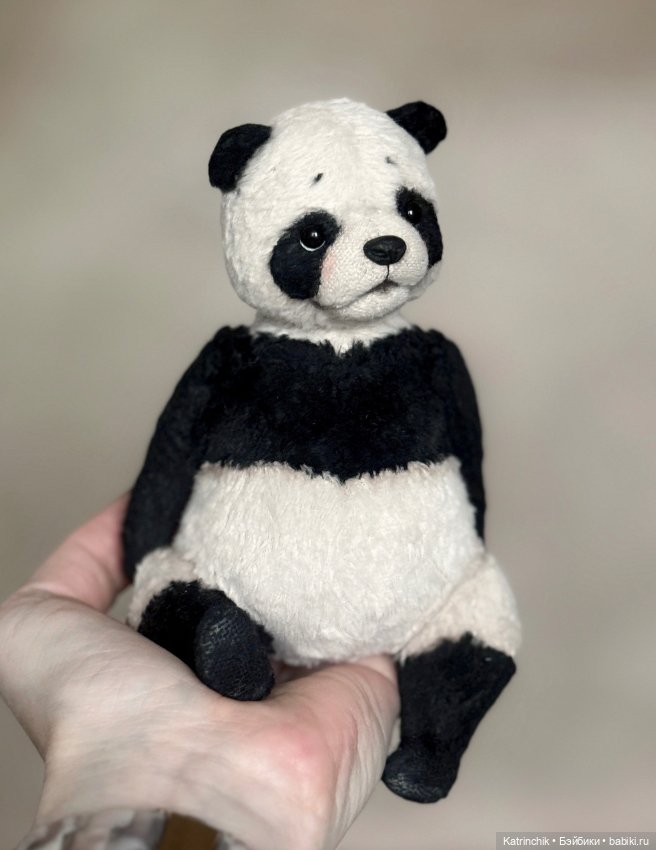 Тедди панда — Авторские мишки Тедди и друзья: фото (фото 9)