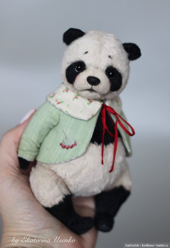 Тедди панда — Авторские мишки Тедди и друзья: фото (фото 10)