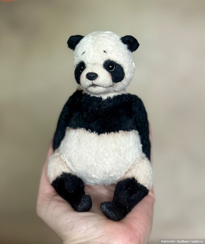 Тедди панда — Авторские мишки Тедди и друзья: фото (фото 7)