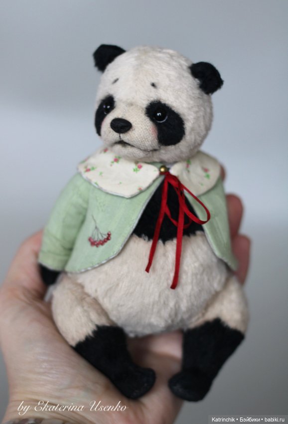Тедди панда — Авторские мишки Тедди и друзья: фото (фото 6)