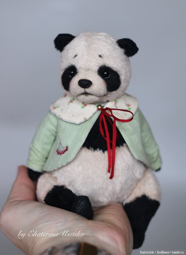Тедди панда — Авторские мишки Тедди и друзья: фото (фото 5)