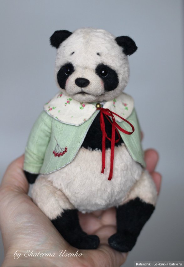 Тедди панда — Авторские мишки Тедди и друзья: фото (фото 8)