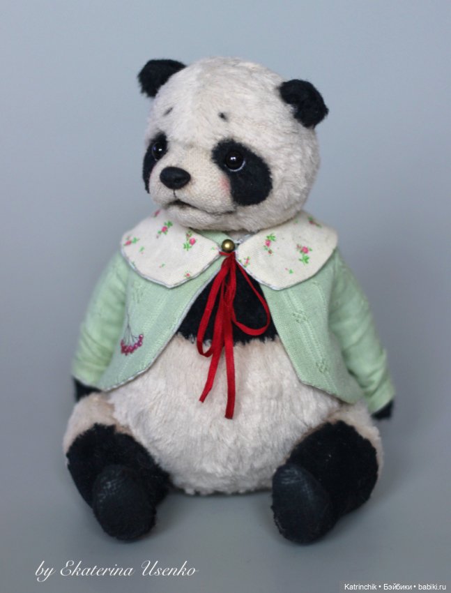 Тедди панда — Авторские мишки Тедди и друзья: фото (фото 3)