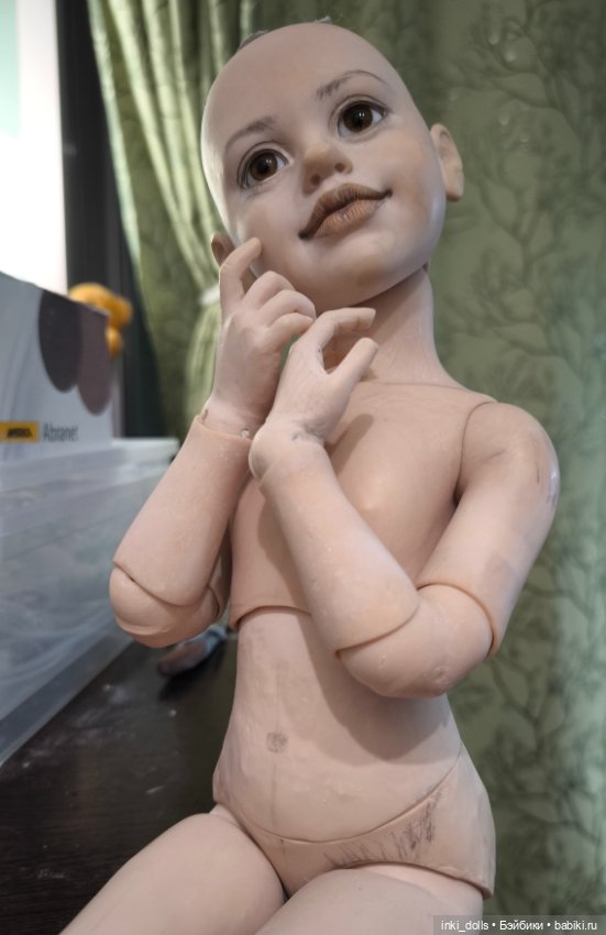 Новая шарнирочка Любушка почти готова