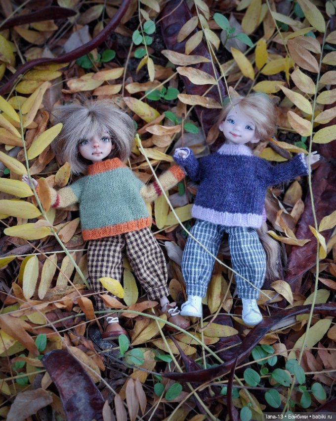 Осенние зарисовки — Одежда и обувь для кукол своими руками: фото (фото 4)