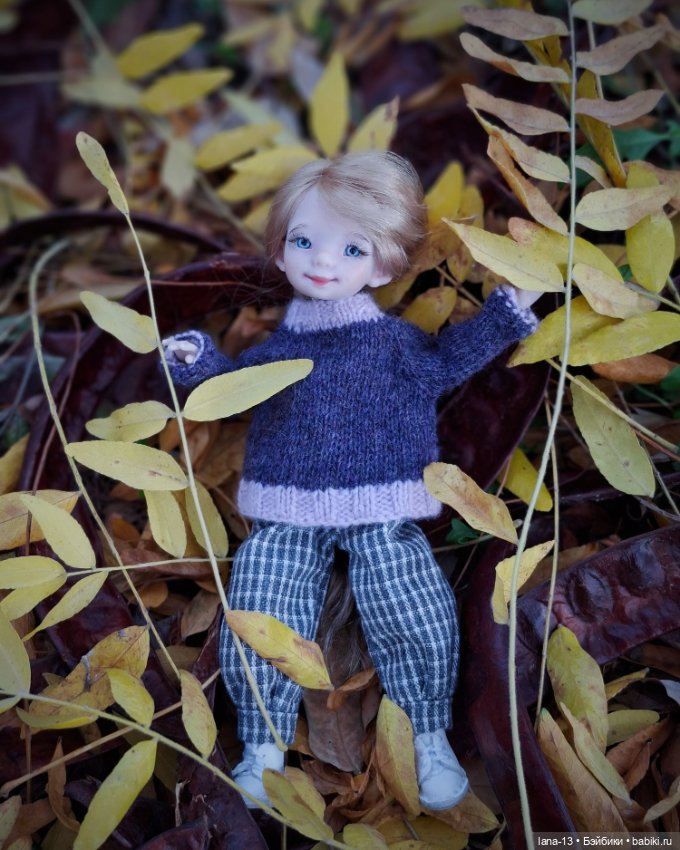 Осенние зарисовки — Одежда и обувь для кукол своими руками: фото (фото 6)