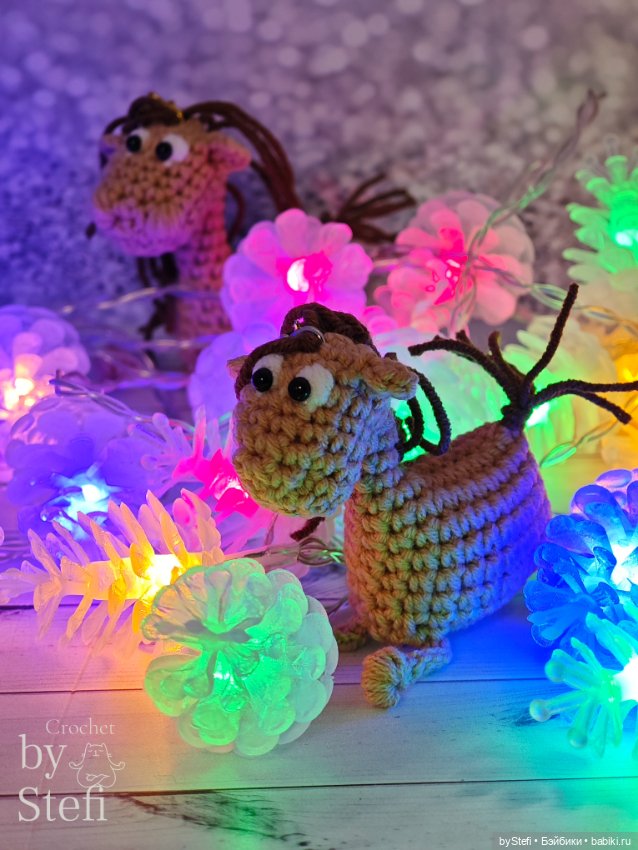 Конь Беж-Беж — Вязаные игрушки и амигуруми: крючком